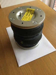 Air suspension unit.